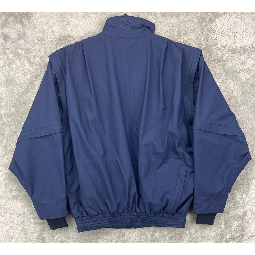 Zero Restriction Women's Gore-Tex Convertible Jacket Sz S Navy Long/Short/Vest - Picture 12 of 13